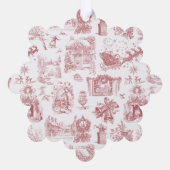 Carte Décorative Christmas Chinoiserie Photo Tree Ornament (Verso)
