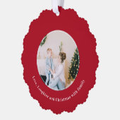 Carte Décorative Citation de Noël Amour rire (Gauche)