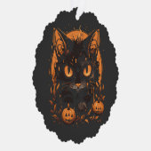 Carte Décorative Citrouilles de Halloween (Droite)