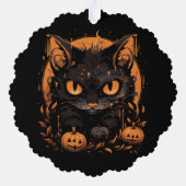 Carte Décorative Citrouilles de Halloween (Verso)