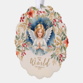 Carte Décorative Classic Exquisite Christmas Victorian Angel Xmas (Gauche)