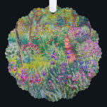 Carte Décorative Claude Monet - Le jardin d'Iris à Giverny<br><div class="desc">Jardin d'Iris à Giverny / Jardin d'Artiste à Giverny - Claude Monet,  1899-1900</div>