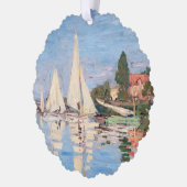 Carte Décorative Claude Monet - Regattas à Argenteuil (Gauche)