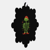 Carte Décorative Comptable Elfe de Noël (Droite)