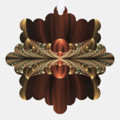 Carte Décorative Construction d'Imaginaires Art Fractal Abstrait br (Verso)