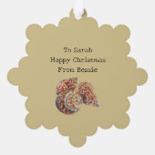 Carte Décorative Coquillages/Balises (Verso)