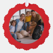 Carte Décorative Coquito Season Custom Photo Text (Verso)