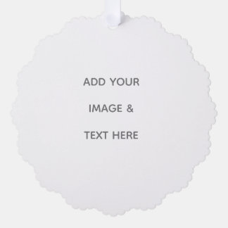 Carte Décorative Create Your Own white Save The Date