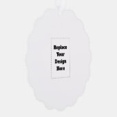 Carte Décorative Créez votre propre blanc (Droite)