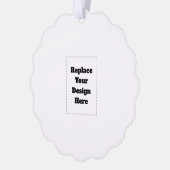 Carte Décorative Créez votre propre blanc (Gauche)