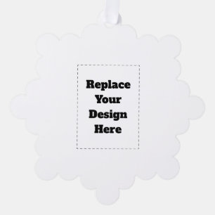 Carte Décorative Créez Votre Propre blanc