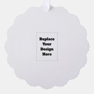 Carte Décorative Créez votre propre blanc
