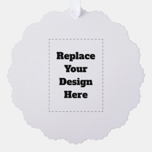 Carte Décorative Créez votre propre blanc