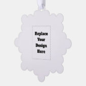 Carte Décorative Créez votre propre blanc  (Gauche)