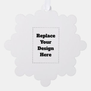 Carte Décorative Créez votre propre blanc