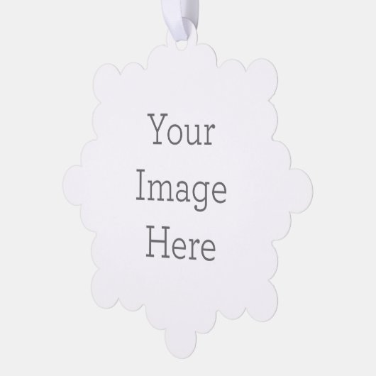 Style de l'ornement en papier : Flocon de neige, Papier : Mat, Enveloppes : Aucun (Gauche)