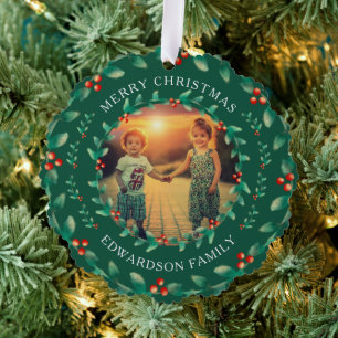 Carte Décorative Créez votre propre photo de Joyeux Noël Noël