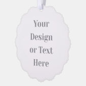 Carte Décorative Customizable Your Design or Text Here Personalized (Gauche)