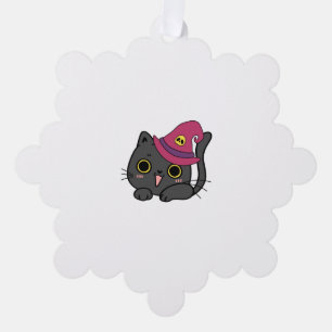 Carte Décorative Cute Chat dans un Casquette