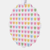 Carte Décorative Cute drôle conversation coeur Saint Valentin (Gauche)