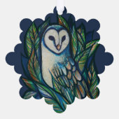 Carte Décorative Cute Owl (Verso)