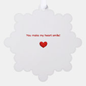 Carte Décorative Cute Teddy Bear Couple in Love  (Verso)