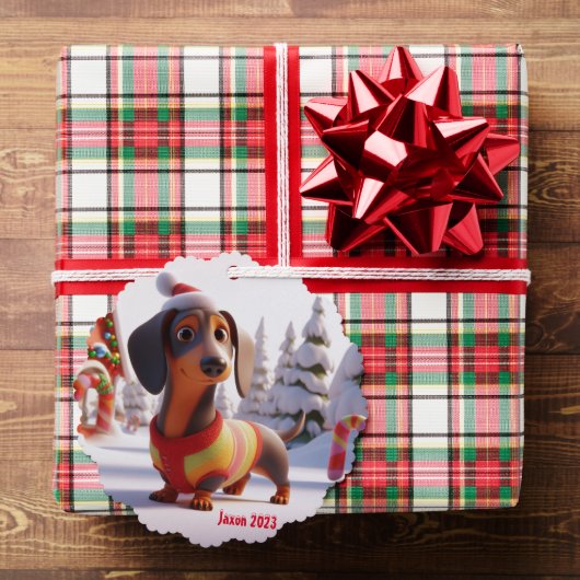 Carte Décorative Dachshund Animé (Insitu (Cadeau))