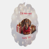 Carte Décorative Dachshund Puppy (Droite)