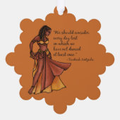 Carte Décorative Danse quotidienne (Verso)