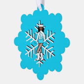 Carte Décorative Danseur Aqua (Gauche)