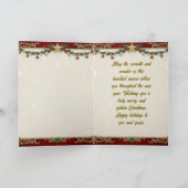 Carte décorative de Noël (Intérieur)