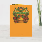 Carte décorative de Noël (Dos)