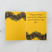 Carte décorative de Noël (Intérieur)