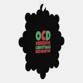 Carte Décorative Décorateur de Noël obsessionnel (Droite)