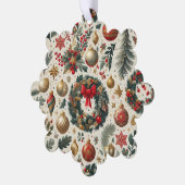 Carte Décorative Décoration de Noël sans charme (Gauche)