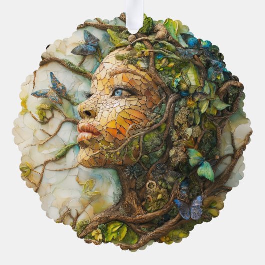 Carte Décorative Déesse des bois e (Verso)