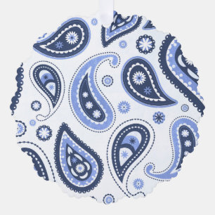 Carte Décorative Dessin imprimé paisley floral complexe