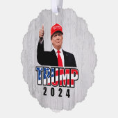 Carte Décorative Donald Trump 2024 (Gauche)