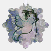 Carte Décorative Dove d'espoir et de paix (Verso)