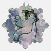 Carte Décorative Dove d'espoir et de paix (Recto)