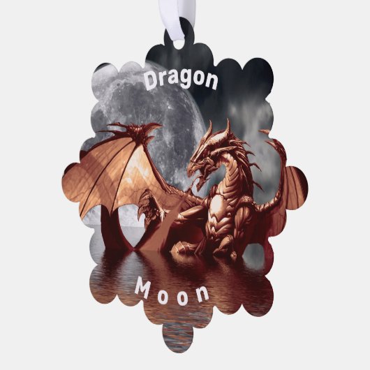 Carte Décorative Dragon Moon (Gauche)