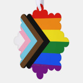 Carte Décorative Drapeau de fierté Progress Pride de SlipperyJoe si (Gauche)