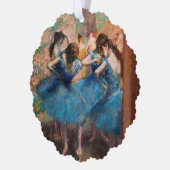 Carte Décorative Edgar Degas - Danseurs en bleu (Gauche)