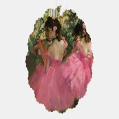 Carte Décorative Edgar Degas - Danseurs en rose (Droite)