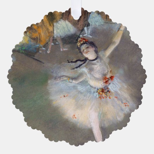 Carte Décorative Edgar Degas - L'Étoile / Danseur sur scène (Recto)