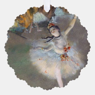 Carte Décorative Edgar Degas - L'Étoile / Danseuse sur la Scène