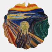 Carte Décorative Edvard Munch - Le cri 1910 (Verso)
