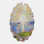 Carte Décorative Edvard Munch - Le Soleil 1911 (Droite)