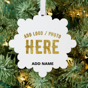 CARTE DÉCORATIVE ÉLÉGANT BLANC PERSONNALISABLE MODERNE MARQUE VÉRIF