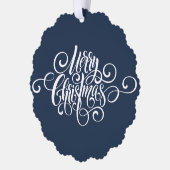 Carte Décorative Élégant Joyeux Noël Professionnel Moderne (Gauche)